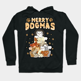 Merry Dogmas Ugly Sweater Hoodie